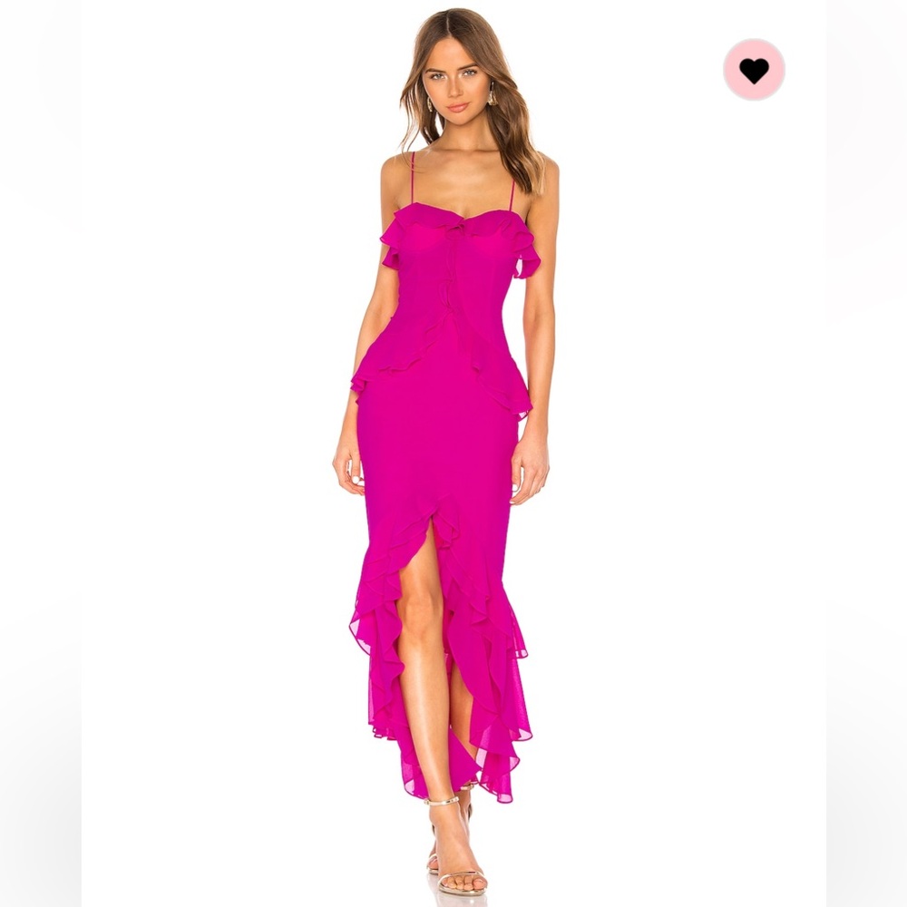 Melissa Gown in Magenta